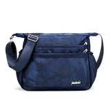 Large Capacity Camo Messenger Bag for Women
