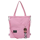 Women Large Capacity Canvas Bag Shoulder Messenger Bag