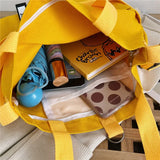 Women Large Capacity Canvas Bag Shoulder Messenger Bag