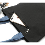 Women Large Capacity Cowboy Handbag High Quality Denim Shoulder Bag