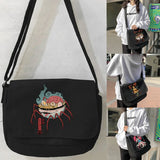 Canvas Crossbody Bag Large Capacity Monster Series