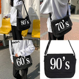Large Capacity Crossbody Bag Canvas Shoulder Messenger Bags