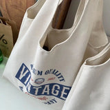 Canvas Shoulder Bag Large Capacity Handbag
