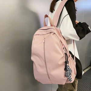 Large Capacity Laptop Backpack Waterproof College Girl Book Schoolbag