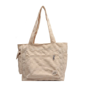 Large Canvas Rucksack Shoulder Hobo Bag