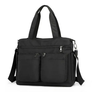 Large Capacity Nylon Handbags Waterproof Shopping Shoulder Bag