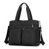 Large Capacity Nylon Handbags Waterproof Shopping Shoulder Bag