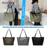 Women Shoulder Bag Large Capacity Nylon Handbag Casual Totes