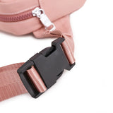 Women Sports Chest Bag Large Capacity Nylon Crossbody Phone Bag