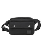 Women Sports Chest Bag Large Capacity Nylon Crossbody Phone Bag