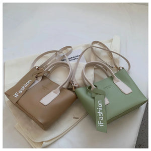 Women Large Handbag Summer Shoulder Crossbody Bag Texture Underarm Bag