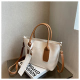 Women Large Handbag Summer Shoulder Crossbody Bag Texture Underarm Bag