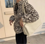 Women Large Shoulder Bags Leather Handbags Female Casual Tote Ladies Handbag