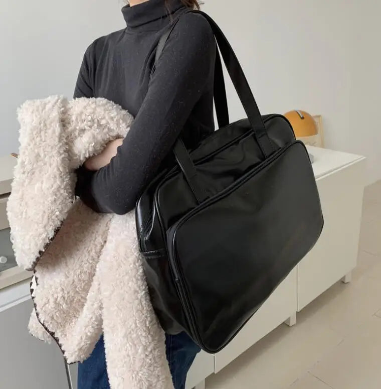 Women Large Shoulder Bags Leather Handbags Female Casual Tote Ladies Handbag