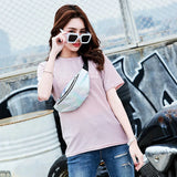 Women Laser Waist Packs Bags Fanny Pack Belt Bag PVC Waist Packs Purse