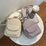 Women Leather Backpack School Travel Bags Daily Bag Lady Shoulder Crossbody Bags