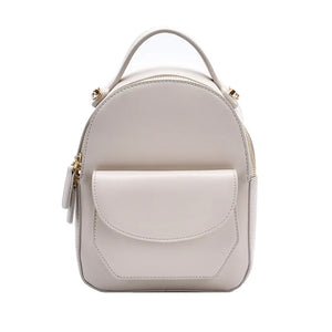 Women Leather Backpack School Travel Bags Daily Bag Lady Shoulder Crossbody Bags