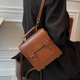 Women Leather Backpack Shoulder Bag Small Backpack Female Girls Daypacks