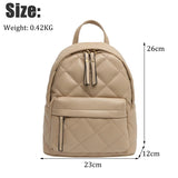 Women Leather Backpack Shoulder Bags Small Backpacks Female Girls Teenager Schoo