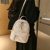 Women Leather Backpack Shoulder Bags Small Backpacks Female Girls Teenager Schoo