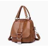 Vintage Women Leather Backpacks Handbags Travel Bagpack School Bags