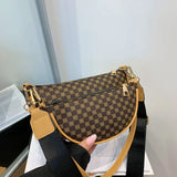 Women Leather Bag Crossbody Shoulder Dumpling Bag Purse