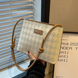 Embroidery Messenger Bags Large Capacity Leather Handbags for Women