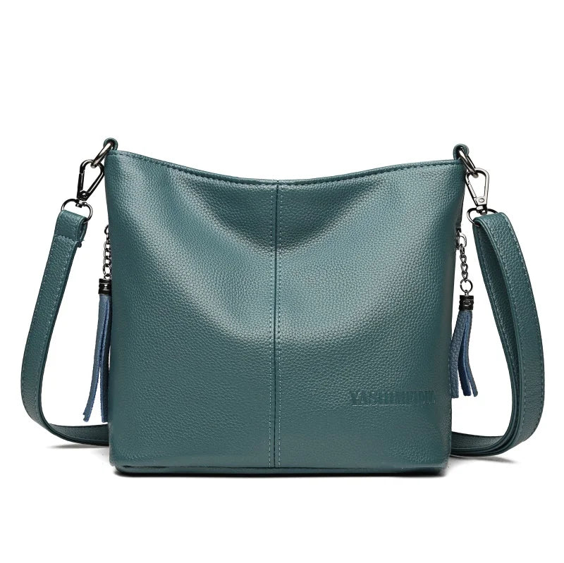 Women Leather Shoulder Bag Crossbody Messenger Handbag