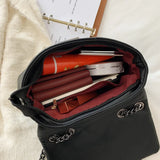 Women Leather Chain Shoulder Bag Messenger Purses Handbag