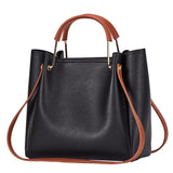 Women Leather Handbag Large Capacity Casual Tote Bag Lady Messenger Shoulder Bag