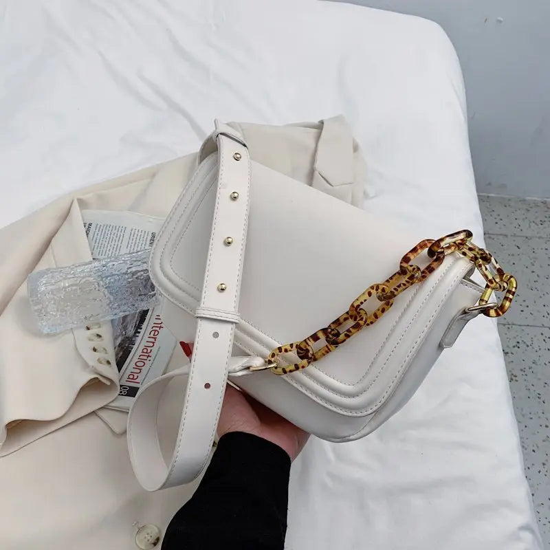 Vintage Women Leather Handbags Crossbody Shoulder Bag