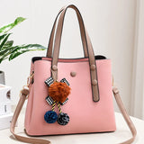 Leather Messenger Bag Crossbody Shoulder Tote Bag for Women
