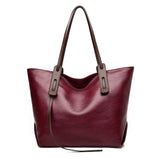 Vintage Women Leather Shoulder Bag Crossbody Tote Top-handle Bags