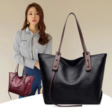 Vintage Women Leather Shoulder Bag Crossbody Tote Top-handle Bags