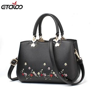 Vintage Women Leather Handbag Crossbody Bag Tote Shoulder Top-handle Bags