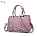Vintage Women Leather Handbag Crossbody Bag Tote Shoulder Top-handle Bags