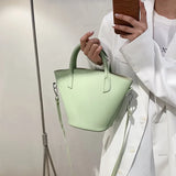 Women Leather Handbags PU Tote Bag Large Shoulder Bags Solid Diagonal Bag