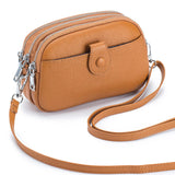 Women Leather Mobile Phone Bag Mini Messenger Bag Ladies Shoulder Bag