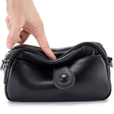 Women Leather Mobile Phone Bag Mini Messenger Bag Ladies Shoulder Bag