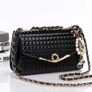 Women Leather Shoulder Messenger Bags Handbags Candy Chain Crossbody Bags