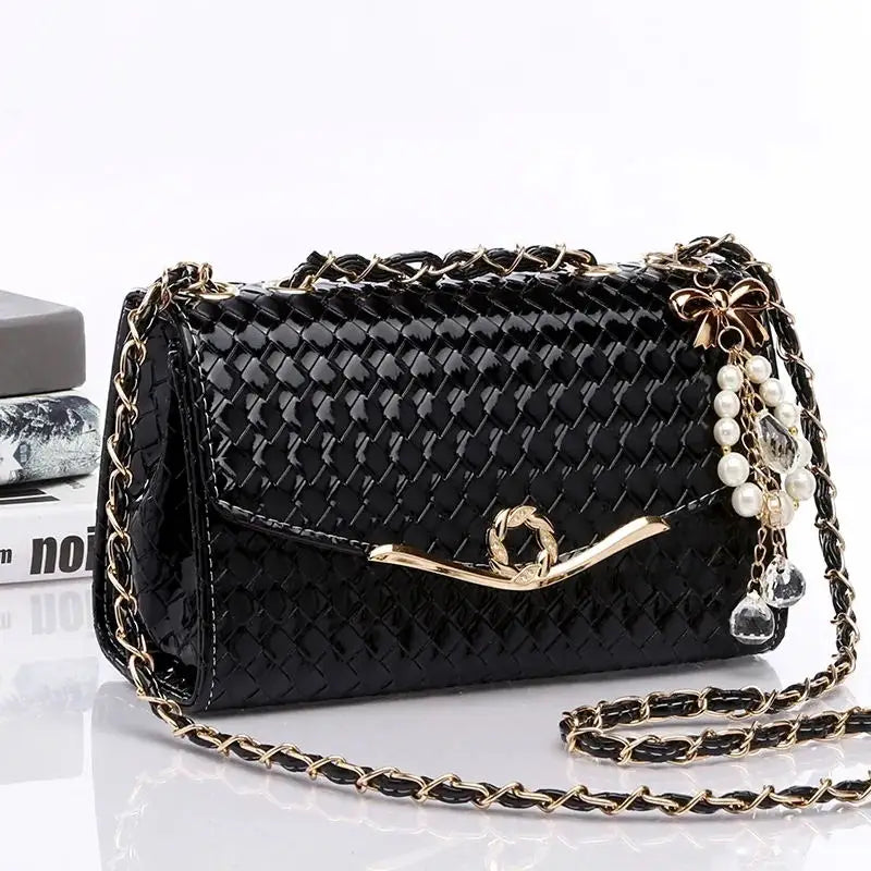 Women Leather Shoulder Messenger Bags Handbags Candy Chain Crossbody Bags