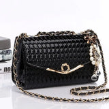 Women Leather Shoulder Messenger Bags Handbags Candy Chain Crossbody Bags