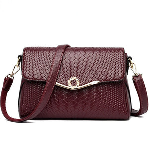 Women Leather Shoulder Messenger Bags Handbags Sac A Main Female Vintage Crossbo