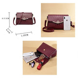 Women Leather Shoulder Messenger Bags Handbags Sac A Main Female Vintage Crossbo