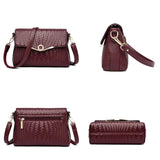 Women Leather Shoulder Messenger Bags Handbags Sac A Main Female Vintage Crossbo