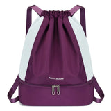 Women Nylon Backpacks Large-capacity Drawstring Backpack