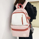Women Leisure School Bag For Girls Travel Laptop Student Backpack Female Teenage