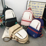 Women Leisure School Bag For Girls Travel Laptop Student Backpack Female Teenage