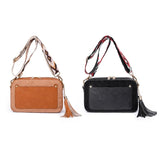 Leopard Guitar Strap Crossbody Bag Shoulder Handbag Winter Purse for Girls
