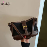 Leopard Print PU Leather Shoulder Bag Vintage Ladies Purse Handbags